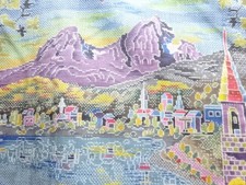 7661148: JAPANESE KIMONO / ANTIQUE KIMONO / SILK / OSHIMA TSUMUGI 5 maruki / W