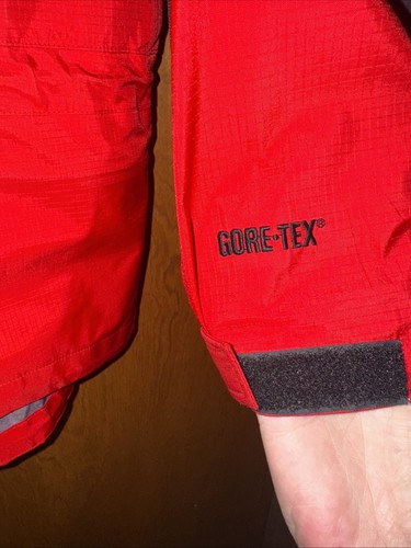 vintage The North Face Gore-Tex Mens jacket mountain light parka red Size XS - Picture 4 of 20