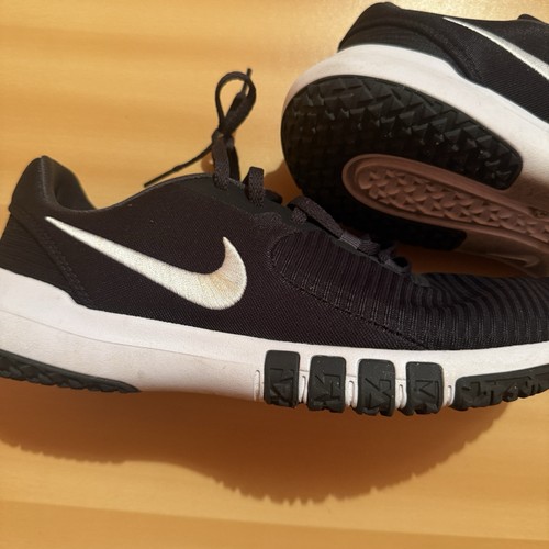 Nike Flex Control TR4 Hombres 9 Negro Blanco Dk Gris Ahumado CD0197-002 Tenis - Imagen 2 de 9