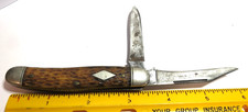 ANTIQUE DE 1930 SHAPLEIGH 2 BLADES FOLDING POCKET KNIFE