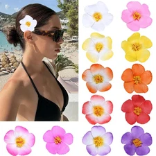 12PCS Hair Accessories for Women Girls - Large Flower Hair Pins, Beach Hair C...