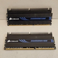 x2 Corsair Dominator 32GB Desktop Memory Module CMP32GX3M4X1600C10 DDR3 1600MHz