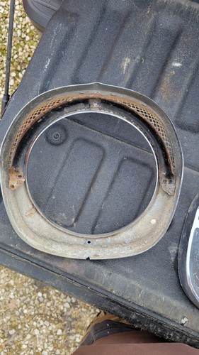 Vintage 1957 Chevy Bel Air Headlight Bezels Trim Chrome Guide - Bild 5 von 11