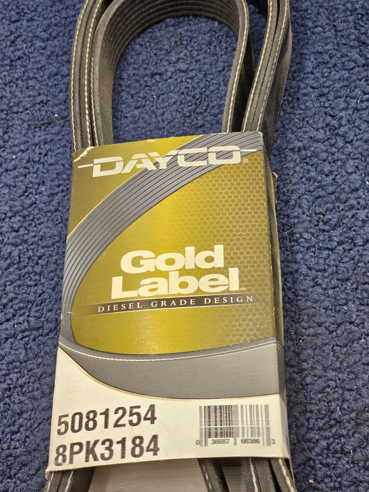 Transmisión principal con correa serpentina Dayco 5081254 para modelos Ford Excursion 03-05 Foto 2 de 4