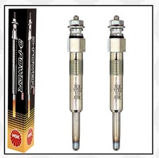 2x NGK 6416 Glühkerze für Renault Clio II BB CB Dacia Solenza B41
