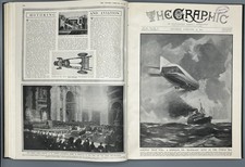 The Graphic Illustrated Newspaper 1915 Jan-Mar Vol 91 Incredible Photographs etc