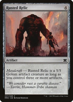 Rusted Relic Foil Modern Masters 2015 227 NM MTG
