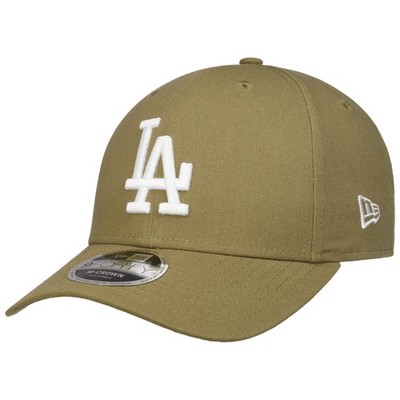 NEW ERA 9Forty Linen MC Dodgers Cap Basecap Baseballcap Curved Brim LA Los