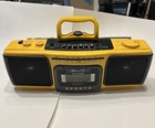 Sony CFS-930 Sports AM/FM Stereo Radio Cassette Corder Boombox AS IS