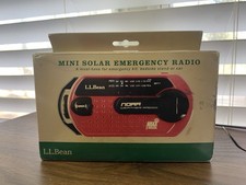 L.L. Bean Mini Solar Emergency Radio