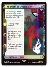 The Death of Gwen Stacy #54 (Foil) (NM) Spider-Man SPM Magic MTG