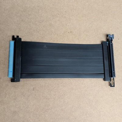 PCI-E 4.0 x16 Riser Gen4 Kit Flexible Extension Port 90 Degree Adapter (200mm)