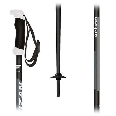 1 Paar Alpin Skistock Fizan ACTION Pro Längen 115/120/125/130 cm