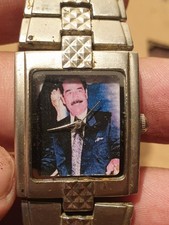 1980'S SADDAM HUSSIEN PRESIDENT WATCH SPECIAL MEMORIAL RARE Samsonic