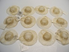 12 Mini Hats for DIY Craft Jewelry Accessories Garment Decoration New