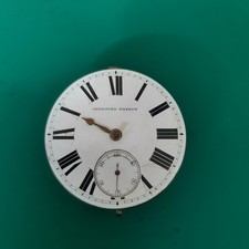 Improved Patent Fusee Pocket Watch Movement 