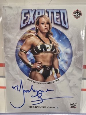 2025 TOPPS WWE Exalted - Jordynne Grace RC Autograph!!