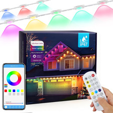 Permanent Outdoor Lights 250ft Rgbic Led Smart Led Lights Appremote Control Ip