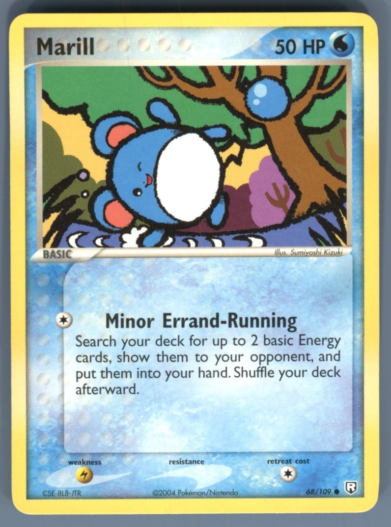 Marill 68/109 EX Team Rocket Returns Regular