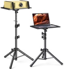 Height Adjustable Projector Tripod Stand For 26 To 51 In Foldable Laptop Tripod