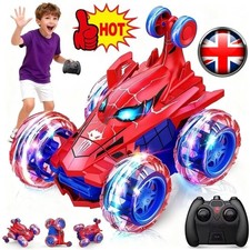 Spiderman RC Stunt Car Remote Control Cars Toys for Boys & Girls Birthday Gifts