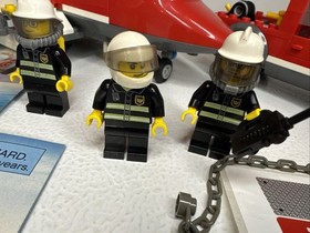 LEGO CITY: Fire Helicopter (7206) Near Complete New Stickers