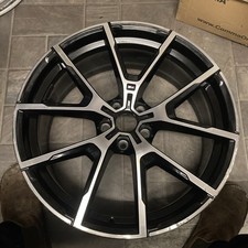 BMW 8 SERIES G14 G15 20 X 8J 728M FRONT M SPORT BLACK ALLOY WHEEL RIM GENUINE