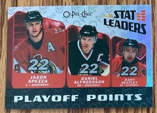2007-08 SPEZZA/ALFREDSSON/HEATLEY O-PEE-CHEE STAT LEADERS-POINTS CARD #SL15 SENS