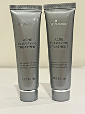 2x SkinMedica Acne Clarifying Treatment 0.25 oz/ 7 mL Sealed - Travel Size