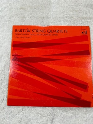 Bartók String Quartets Fifth & Sixth 1934 & 1939 Vinyl LP 33rpm Dover Tatrai