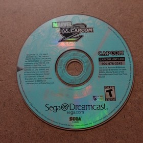 Marvel vs. Capcom 2 (Sega Dreamcast, 2000) DISC ONLY