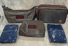 Vintage 3 United Airlines Vintage First Class Amenity Kit & 2 pr of Socks