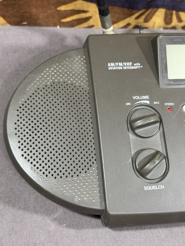 Sporty's ~ Air Scan-V Model SP-127 AM/FM/VHF Air Band Aviation Interrupt - Photo 4/12