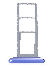 Replacement Dual Sim Card Tray Compatible For LG K42 2020 / K52 2020 Blue
