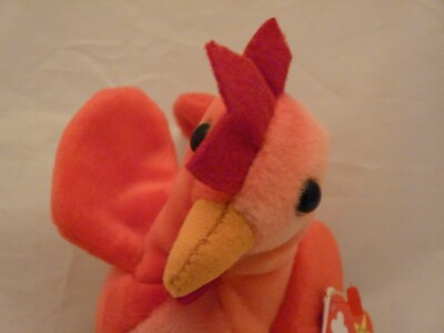 March 8 1996 Ty Original Beanie Babies STRUT The Rooster PE