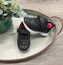Black Glitter Sneakers Toddler Size 9