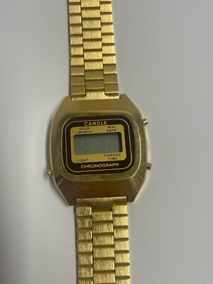 CANDLE REF NO 405 hong kong Chronograph watch - Excellent Cond Men / Women Uni