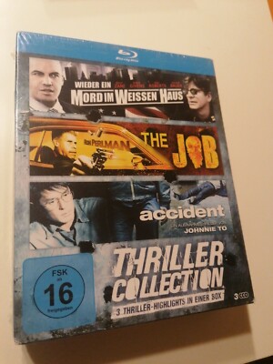 Thriller Collection  (3 Thriller Highlights)- Bluray/Blu-ray Neu in Folie 