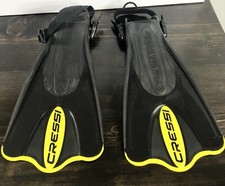 Cressi Palau SAF Short Adjustable Fins, Small/Medium, includes mesh bag