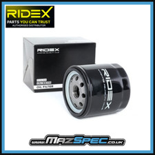 Cartucho de filtro de aceite Mazda MX5 - MX5 MK3/NC (06-15) Ridex® protección de calidad