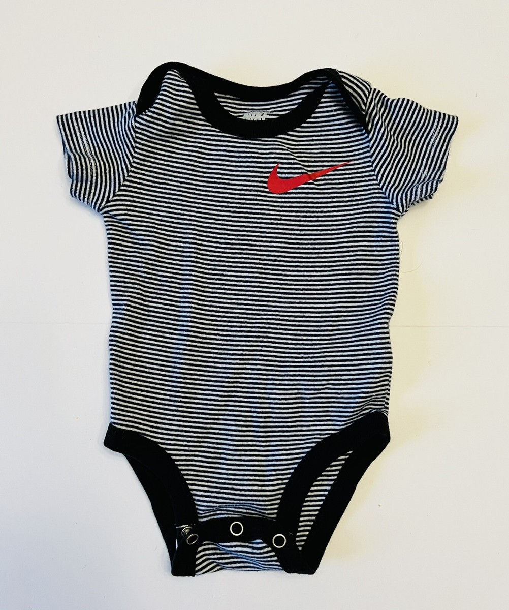 nike striped bodysuit
