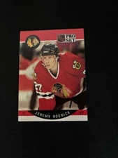 1990-91 Pro Set - Jeremy Roenick #58 (RC) Hawks Legend! Pack Fresh! NM/MT💎👀🔥