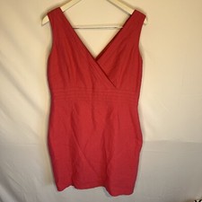 Planet Women’s Pink Sleeveless Bodycon Knit Dress Size 14 Double Lined