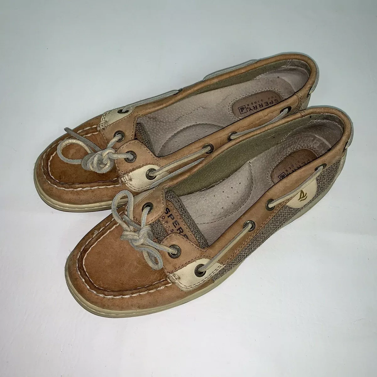 Sperry angelfish hotsell linen oat