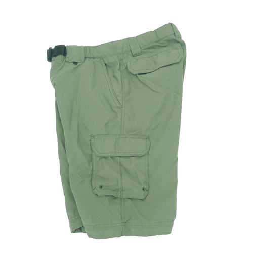 Boys Scouts Of America Cargo Shorts Adult Small 28x10" Relaxed Green Uniform - Picture 8 of 13