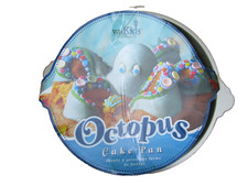 Williams Sonoma Nordic Ware Octopus 10 Cup Cake Pan Made In The Usa- New