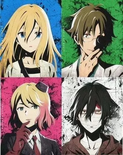 Angels of Death Anime Blu-ray Disc First Edition All 4 Volumes Set @09