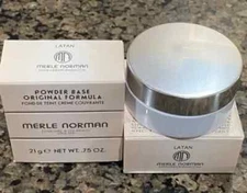 Merle Norman Powder Base....   Shade is LATAN  x 1    NEW