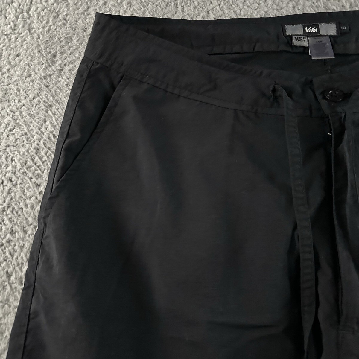 Pantalon Cargo Rando REI Femme Taille 10 - Vert Olive, UPF 50, état Neuf