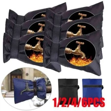 1/2/6Pcs Winter Outdoor Faucet Cover Hose Bib Protector Spout Cover Anti-Freeze